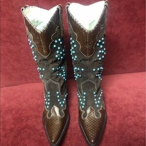 Rampage Ryder cowgirl Boots